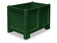 Stapelcontainer Pp Hxbxd 850x1200x800mm 550 Liter 4Poten Groen