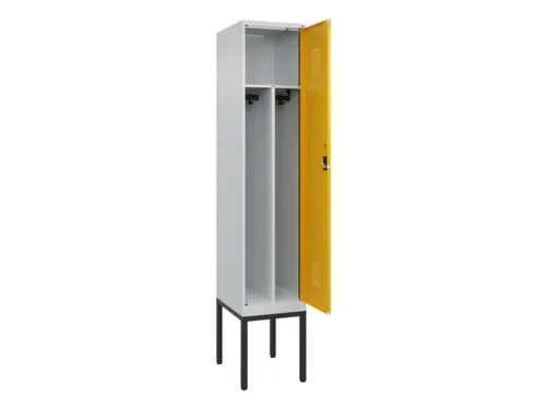 locker voor scheiding van kleding,HxBxD 2120x400x500mm,1vak