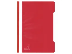 Snelhechtermap Kangaro A4 PP rood krimp a 25 stuks