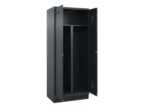 PBM-locker,HxBxD 1950x800x500mm,2vak,vak B 400mm,cil.-slot