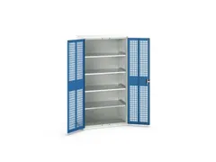 universele kast,HxBxD 2000x1050x550mm,4xStalen bodem,draaigrendelslot