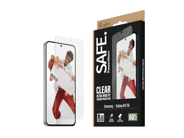 PanzerGlass SAFE. by Screen Protector Samsung Galaxy A57 5G | Ultra