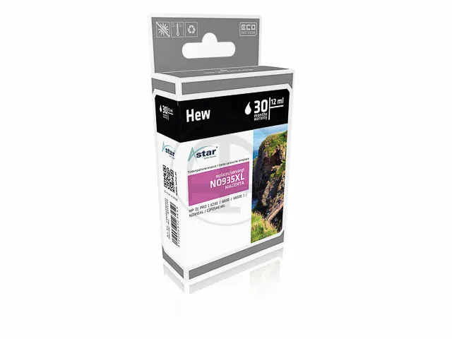 As15299 Astar Hp 935Xl Oj Pro Inkt Magenta Hc Rebuilt 825Pagina's Chip