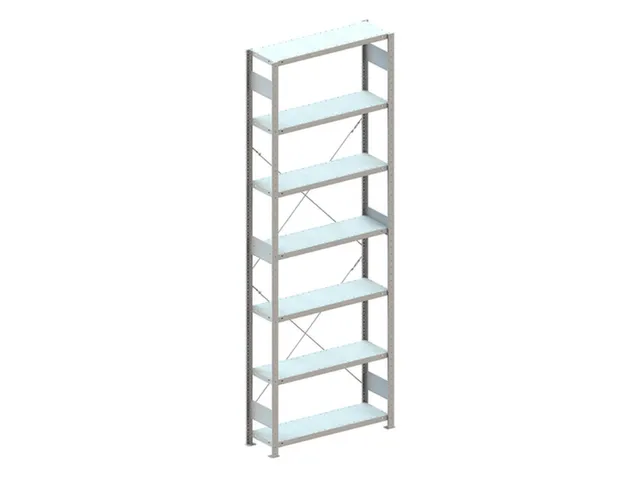 rayonnage modulaire,rayonnage départ,CLIP,HxlxP 3000x1056x336mm