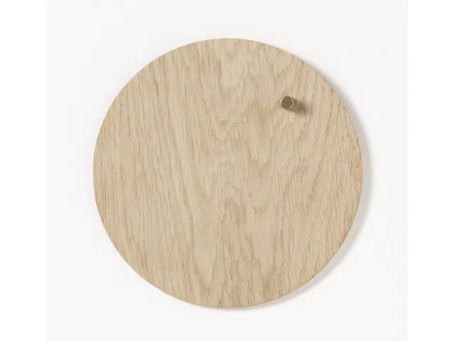 Glasmagneetbord Naga rond 25cm eiken