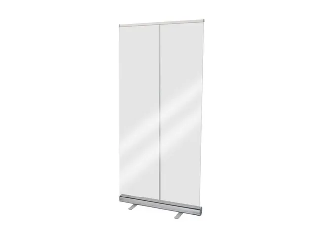 anti-speekselscherm,PET-folie,glashelder,frame aluminium