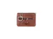 Sleuteletui Mika bruin RFID. Leer. 11x8x1cm