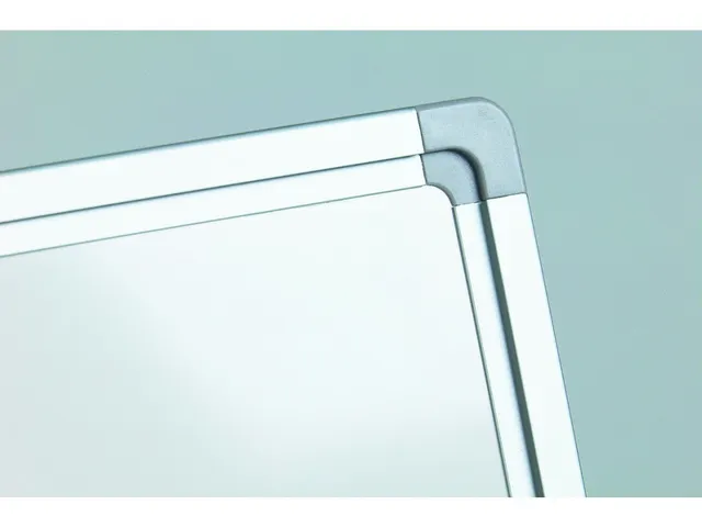 Smit Visual whiteboard 100x200 cm softline 8mm alu-profiel emaille