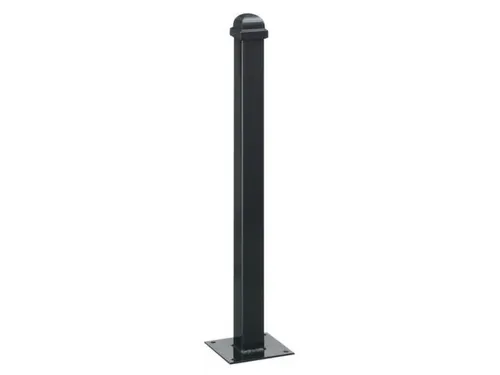 Trottoirpaal 900mm 70 x 70 Mmmet Halve Kogel-kap Met Bodemplaat