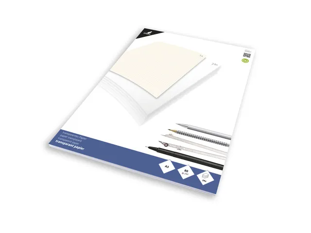 Papier transparant Kangaro A3 bloc de 24 feuilles