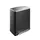 Pedaalemmer E-Cube 20 liter Zwart Mat RVS