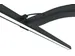 LED bureaulamp Strata, zwart