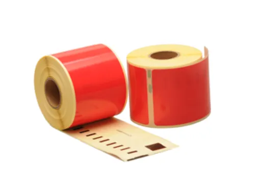 Dymo Compatible Label 99014 54x101mm Rood