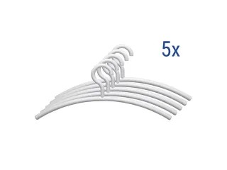 OUTLET Kledinghanger MAUL acryl 46X19cm wit 5 stuks - 3