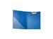 Porte-bloc à rabat papier enduit - Format 23x32cm pour A4 - Bleu