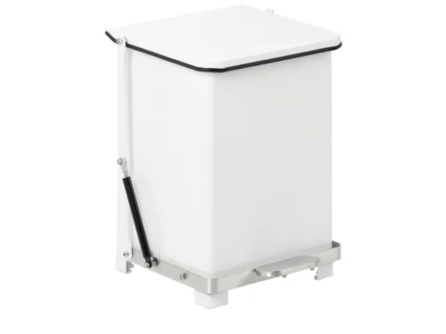 poubelle à pédale industrielle 1x152l HxlxP 780x535x538mm