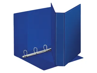 Presentatie Ringband 4 rings A4 20mm D-mech Deluxe Panorama Blauw - 1