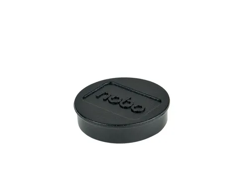 Magneet Nobo 32mm zwart 10 stuks