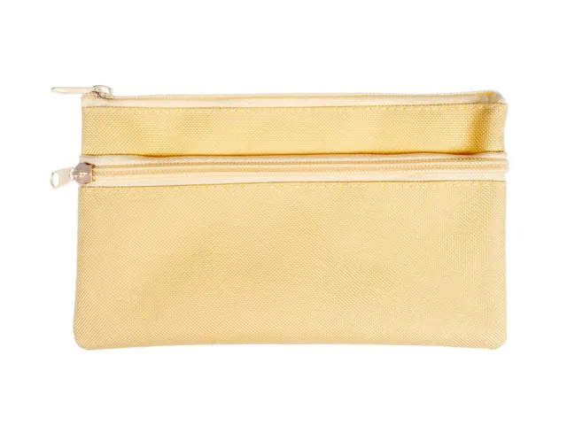 Trousse Kangaro plate 21x11cm jaune pastel