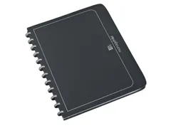 Presentatie Ringband Vario-zipp A4 25 tassen Antraciet