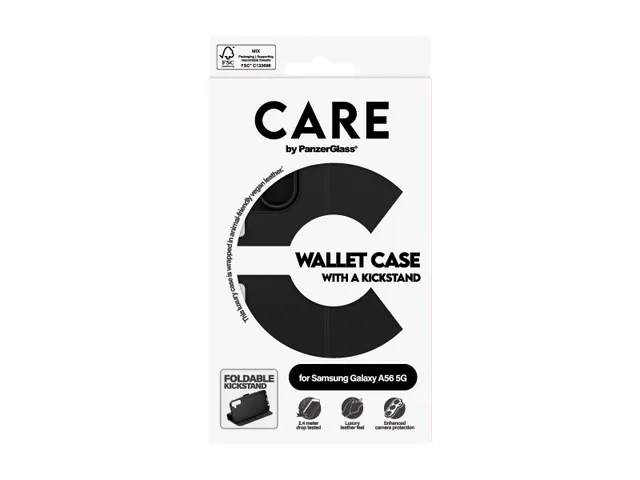 PanzerGlass CARE by Wallet Case w. Kickstand Samsung Galaxy A56
