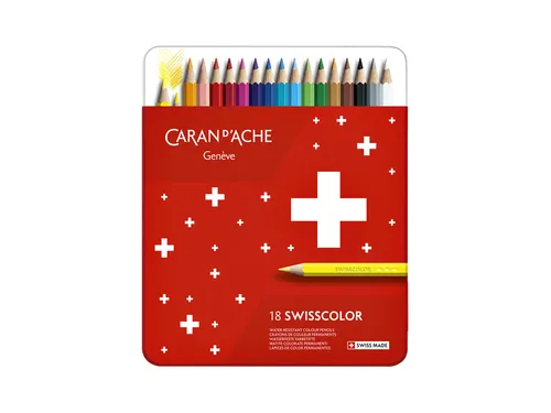 Kleurpotloden Caran d'Ache Swisscolor 18stuks assorti
