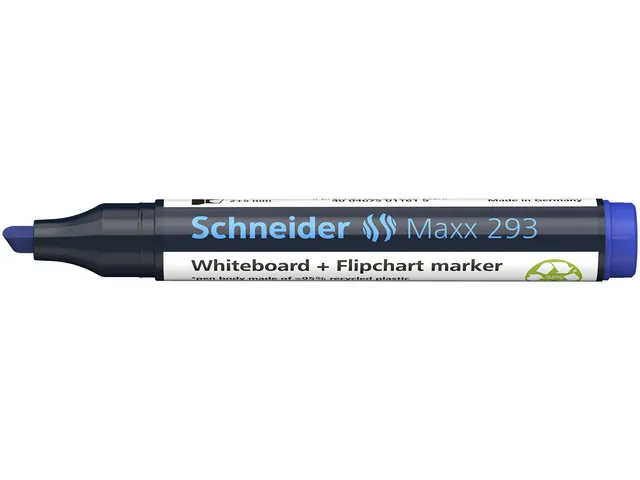 Marqueur Schneider Maxx 293 bleu, pointe biseautée 2-5mm