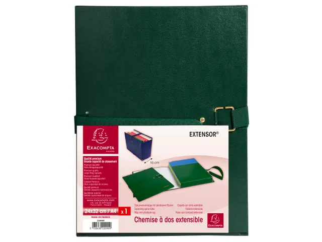 Map uitrekbare rug Extensor 24x32 cm Assorti