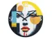Wandklok NeXtime Vogue 43cm glas