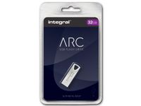Integral Arc Usb-Stick 2.0 32GB Zilver