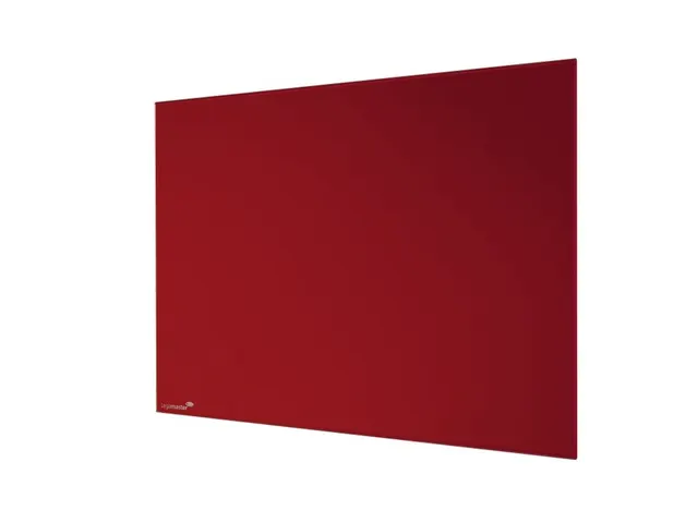 Glasbord 60x80cm Rood
