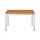 Tafel Vierkant 160x80 Cm Rechthoekig Frame Aluminium Blad Kersenhout