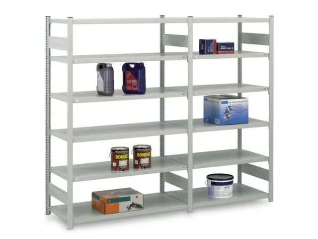 rayonnage modulaire,rayonnage départ,HxlxP 2000x1360x835mm