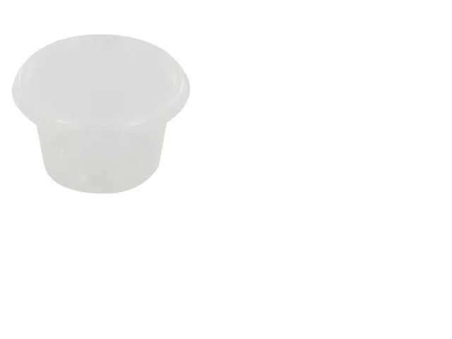 Cup PP 50ml, Ø72mm/24mm deksel 1000 Stuks