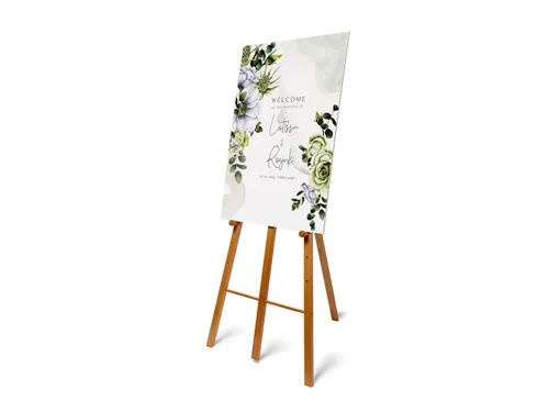 Ezel Hardhout Lichtbruin voor Krijtbord of Paneel met print