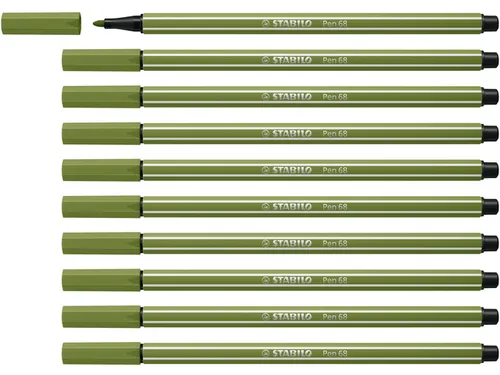 Viltstift STABILO Pen 68/35 medium mosgroen