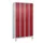 locker,HxBxD 1950x1000x500mm,4vak,vak B 250mm,draaigrendel,voeten