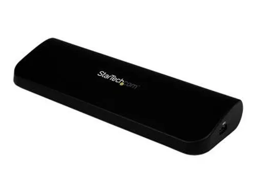 Dual Monitor USB 3.0 laptop docking station met HDMI, DVI en VGA