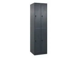 dubbeldekse locker,HxBxD 1850x500x500mm,2x2vak.,vak B 250mm