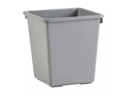 Vierkant Tapse Papierbak 27 Liter Grijs