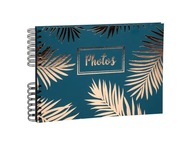 Fotoalb spir 50p.zwr t 32x22cm PALMA blw