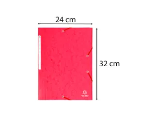 Elastomap Maxi capacity glanskarton 425gm² A4 Rood - 5