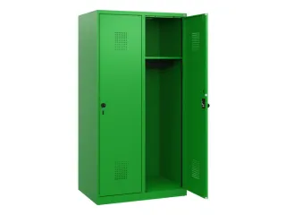 schoollocker,HxBxD 1530x800x500mm,2vak,vak B 400mm,draaigrendel - 1