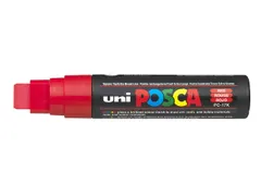 Verfstift Posca PC17K Extra Brede punt 15mm rechthoek rood