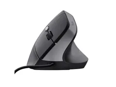 Trust BAYO II Ergonomische muis bedraad Zwart 25144