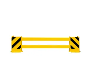 aanrijdbeveiligingsplank,v. binnen,hoek,HxLxD 465x1700-2100x160mm - 2