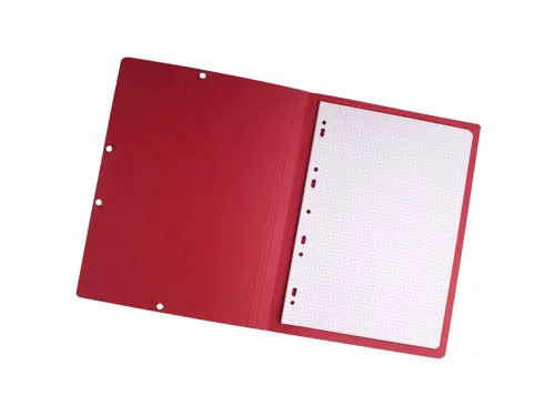 Elastomap Nature Future zonder kleppen A4, 400 g/m², rood karton