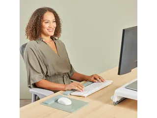 Muismat met polssteun Fellowes Breyta XL saliegroen 21x28cm - 4