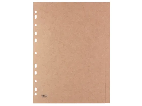 Tabbladen Oxford Touareg 11-gaats 5-delig naturel karton