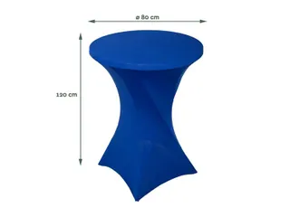 Statafelrok Blauw ⌀ 80cm - 2